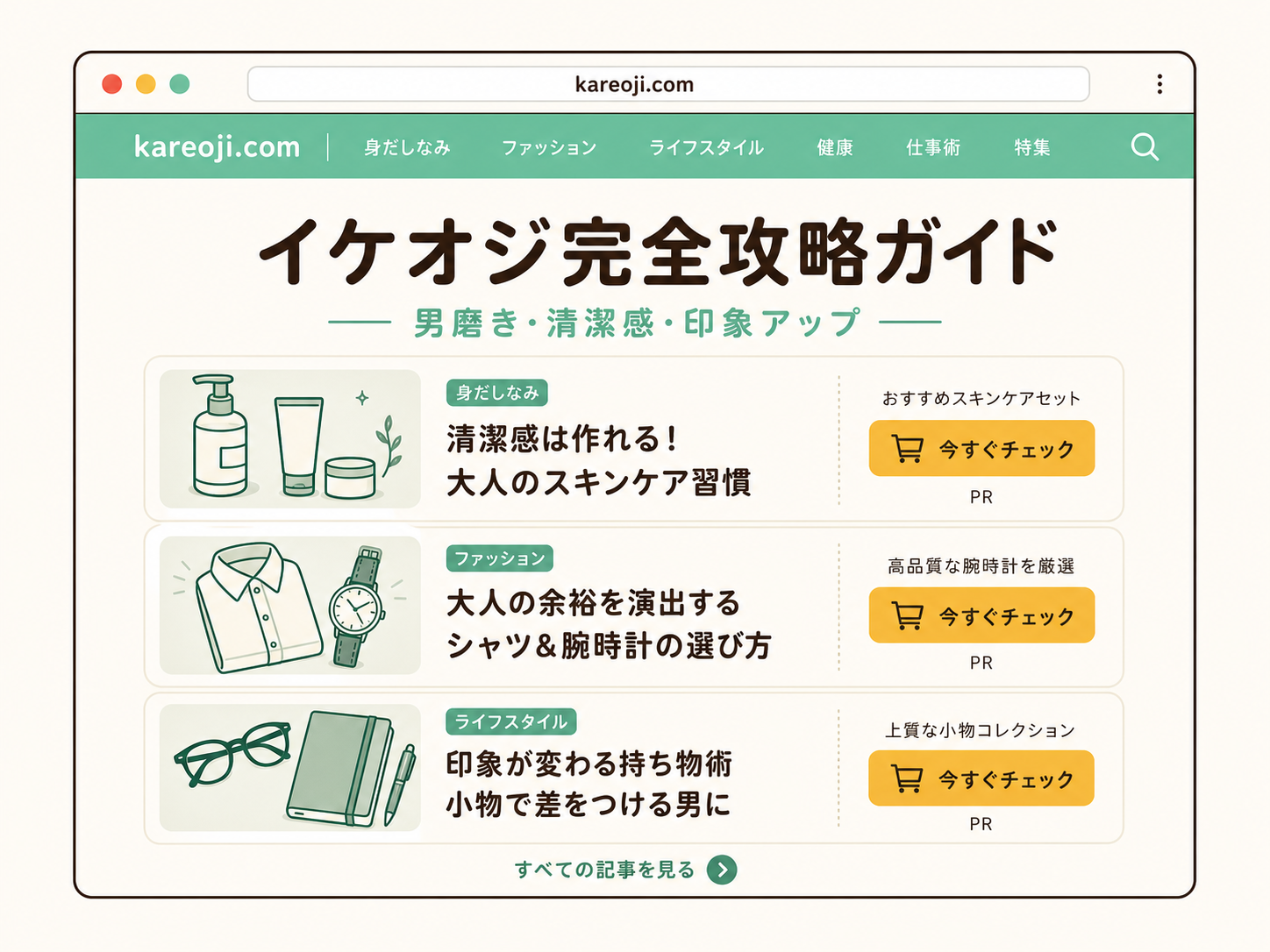 イケオジ完全攻略ガイド